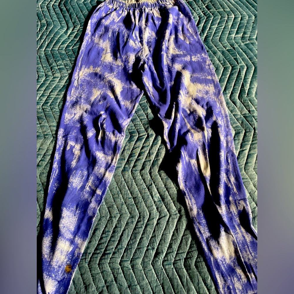 Warm joggers.